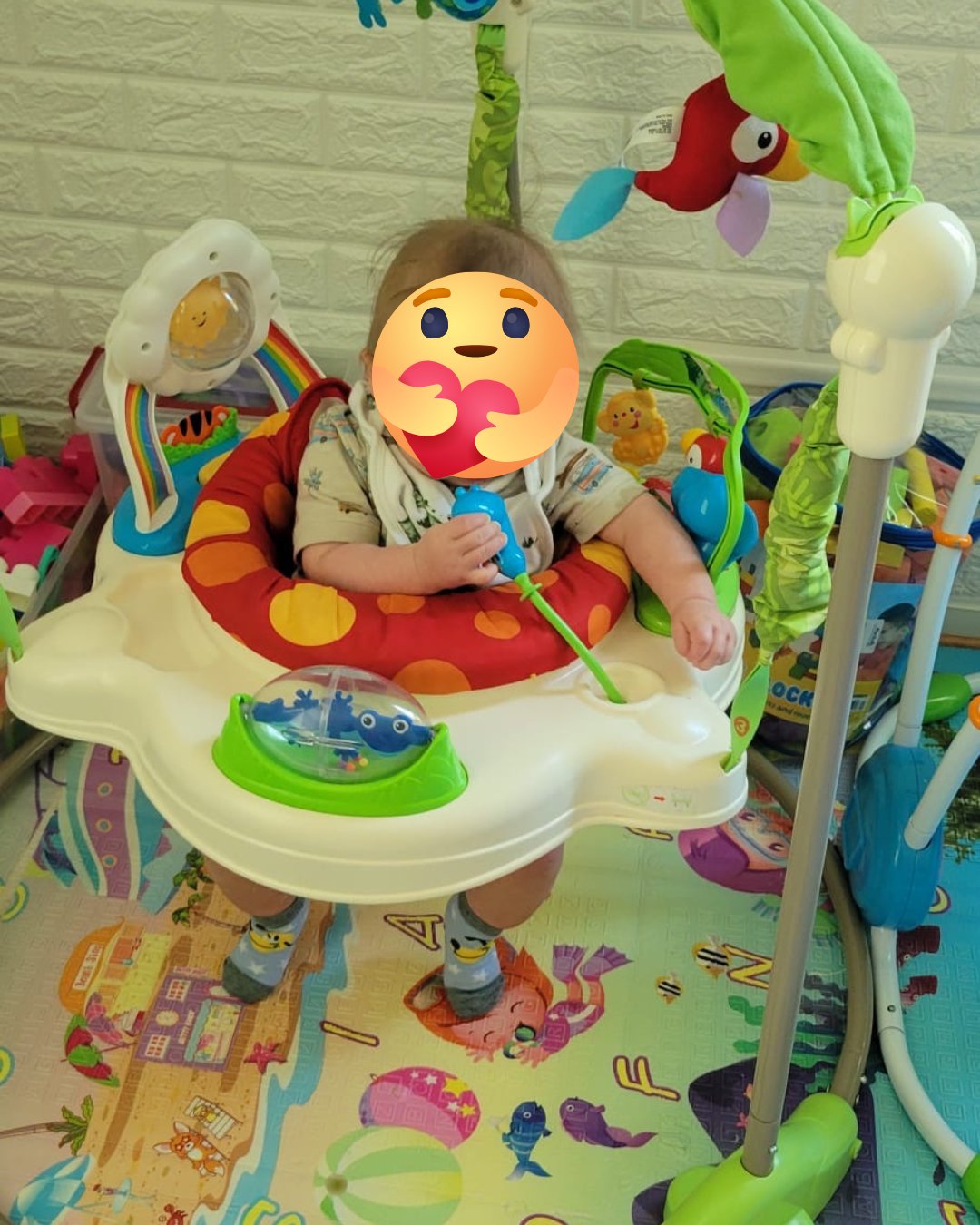 Baby in jumper at GloryBer's