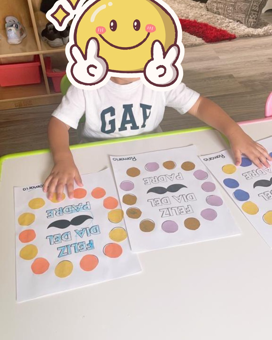 Father's Day craft at GloryBer's