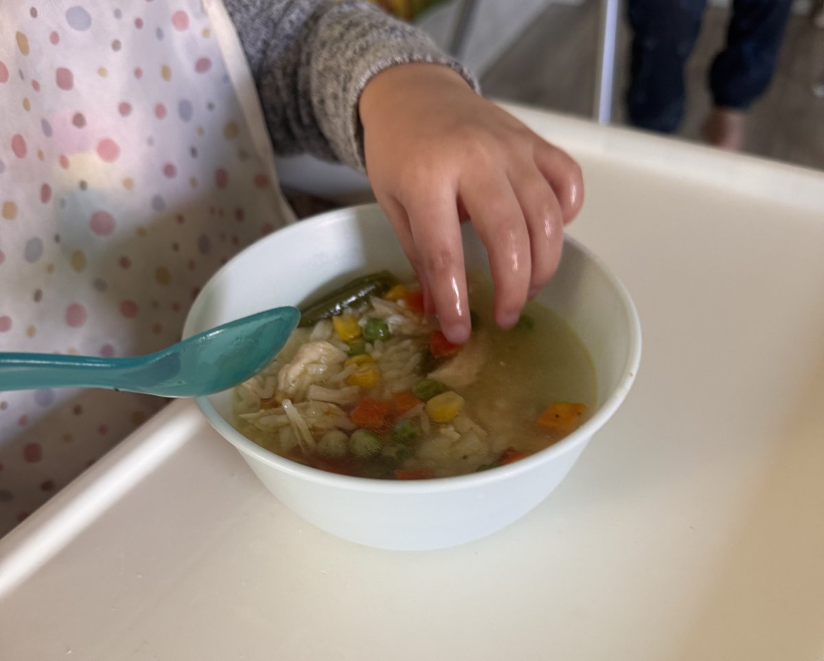 Home-cooked meal at GloryBer's